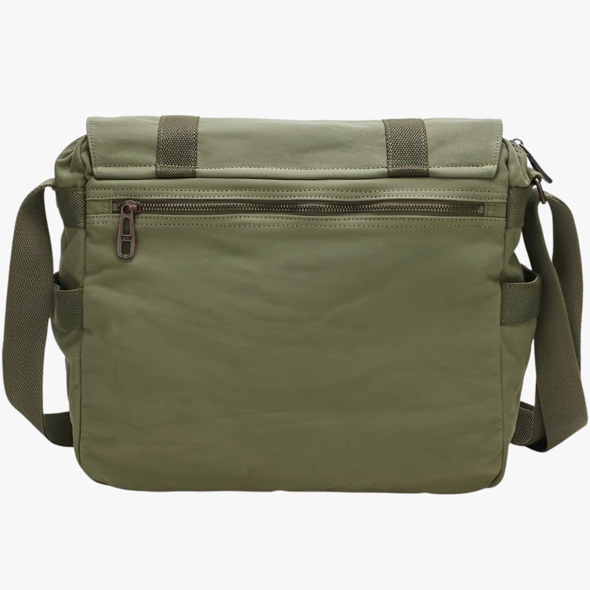 Vintage Canvas Shoulder Bag with Adjustable Strap for Work