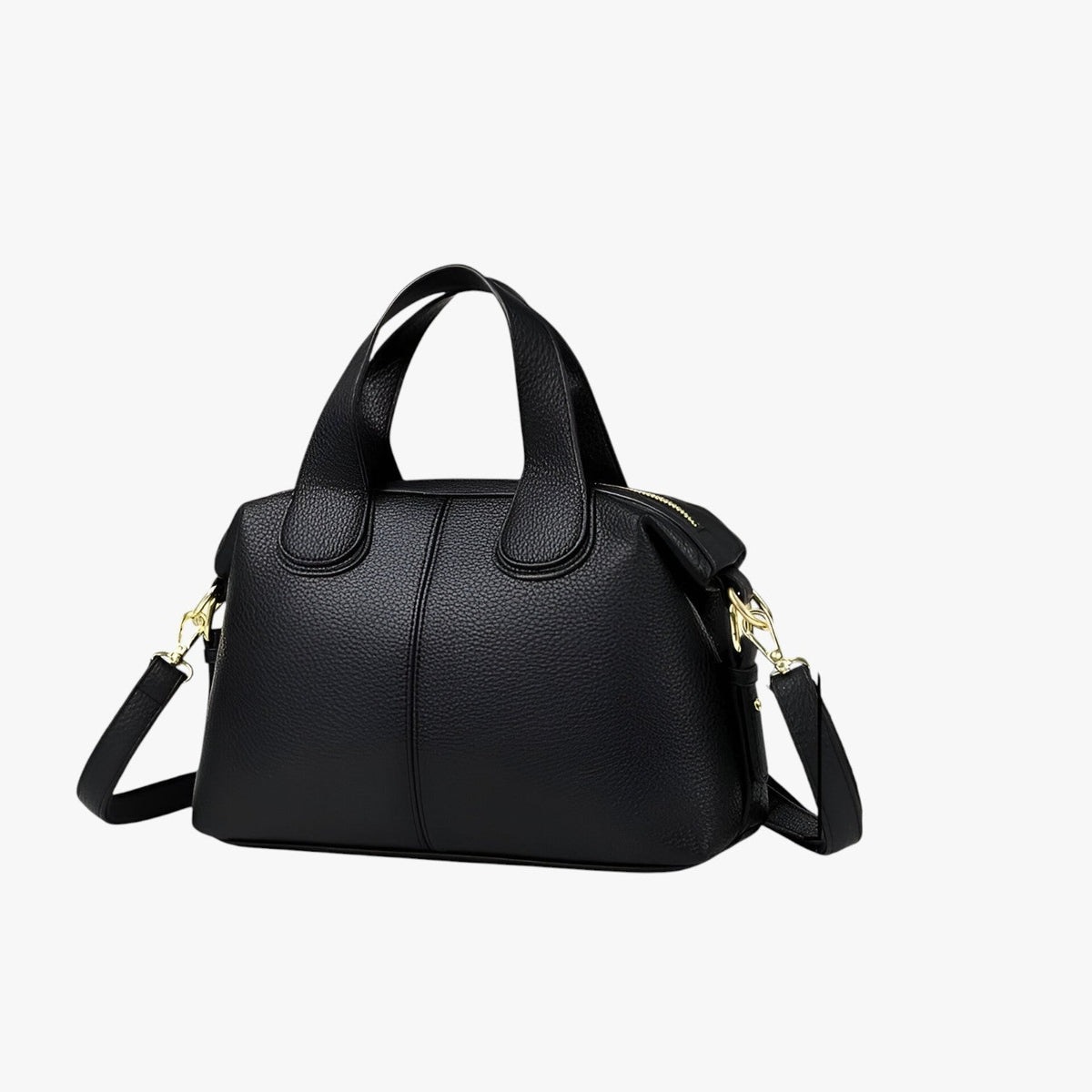 Compact PU Leather Crossbody Bag with Adjustable Strap