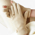 Vinterhandskar med touchscreen-funktion och fleeceforing