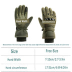 Water-Resistant Touchscreen Winter Gloves, Warm and Durable