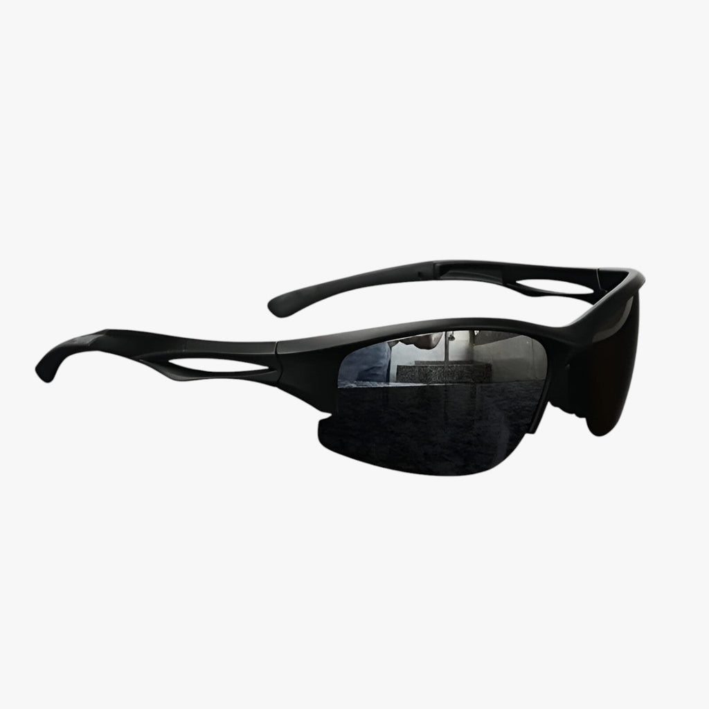 Gafas de sol deportivas polarizadas de media montura con ajuste unisex