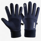 Guantes de invierno resistentes al agua con puntas táctiles