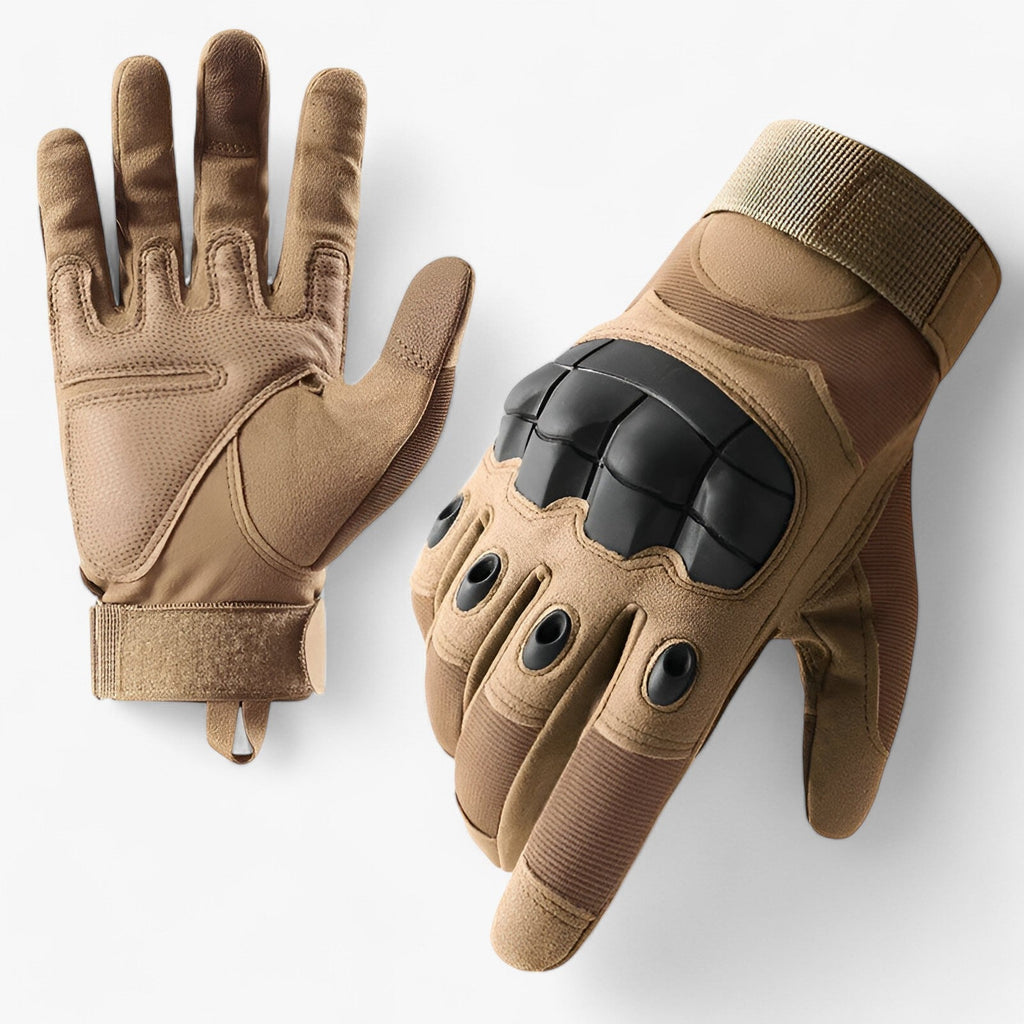 Tactical work gloves with touchscreen compatibility