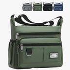 Structured Shoulder Work Bag with Laptop Compartment for Men