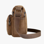 Canvas shoulder bag for men, work and daily use