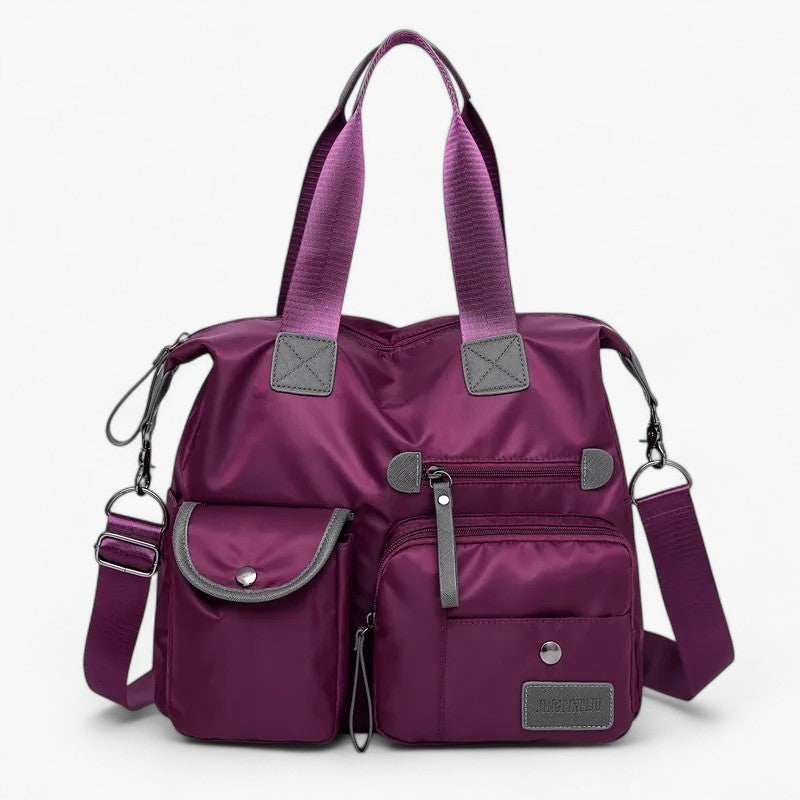 Bolso de hombro de nailon resistente al agua y de gran capacidad