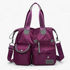 Bolso de hombro de nailon resistente al agua y de gran capacidad