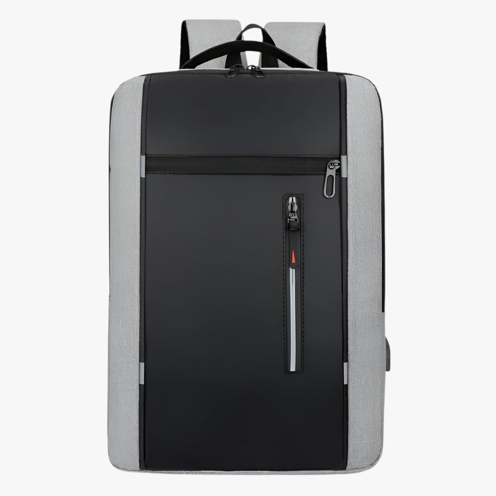 Water-Resistant Laptop Backpack with USB Charging Port
