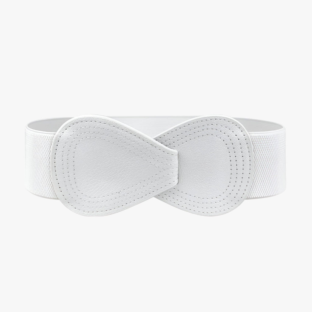 Waist-Defining Dress with Elastic Waistband for Work or Weekends