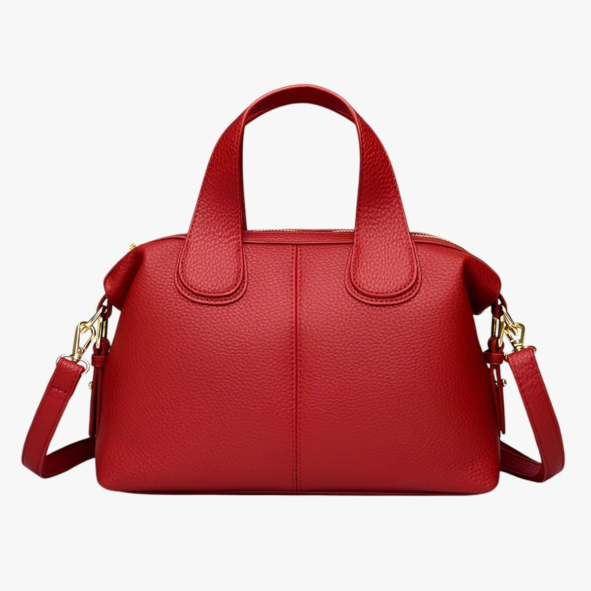 Compact PU Leather Crossbody Bag with Adjustable Strap