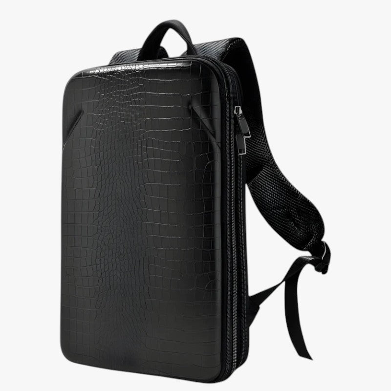 Expandable Commuter Backpack with a Built-In USB Port