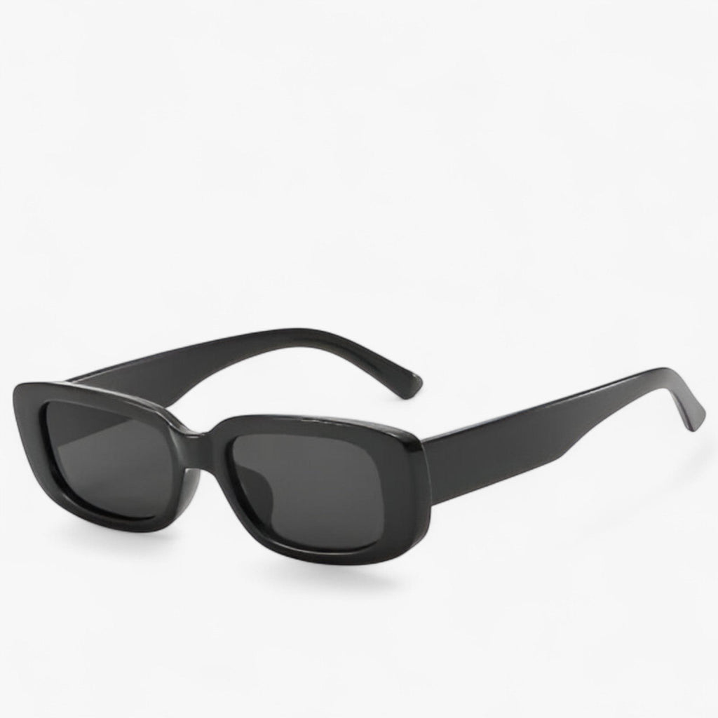 Gafas de sol retro rectangulares con forma minimalista unisex