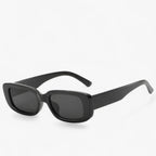 Gafas de sol retro rectangulares con forma minimalista unisex