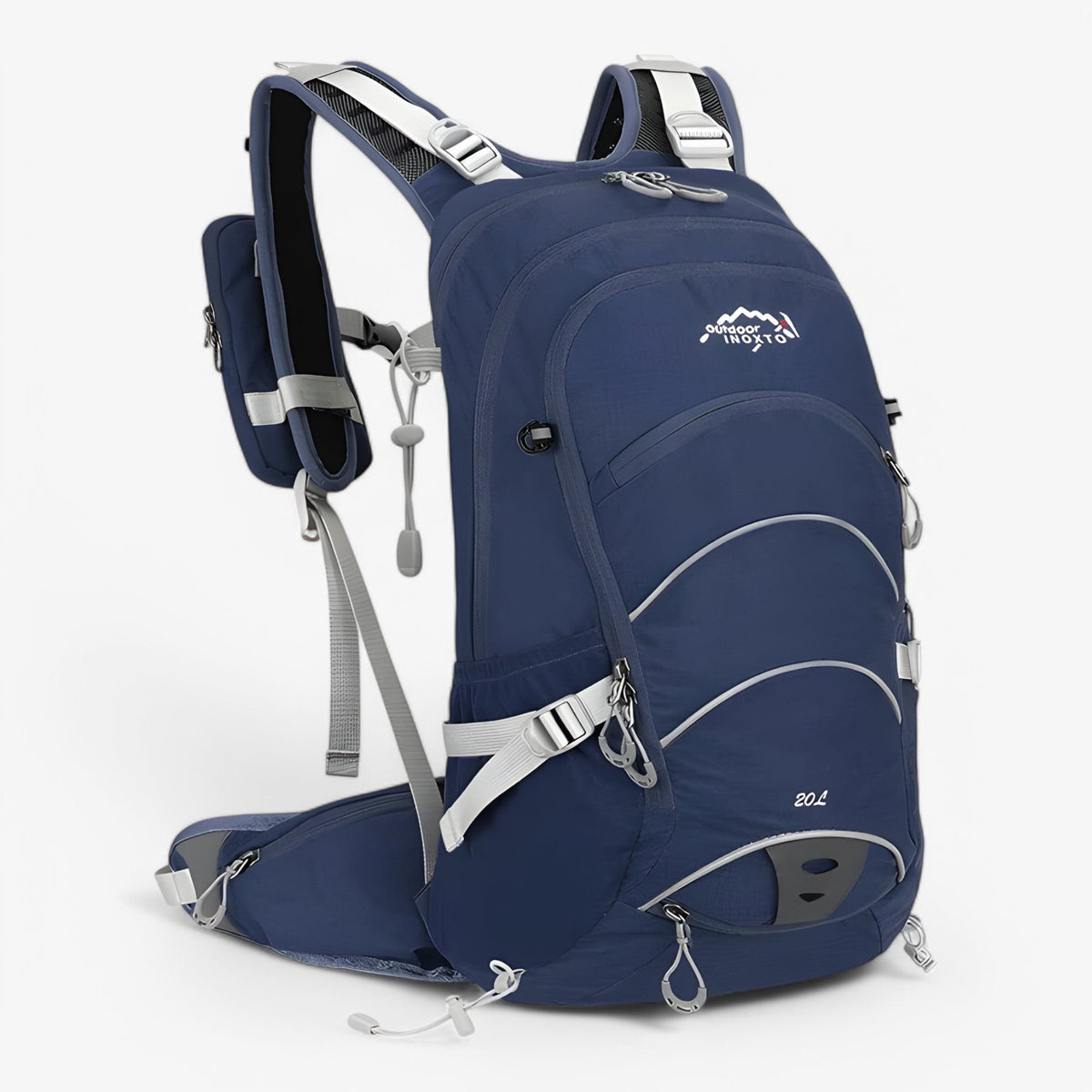 20L Water-Resistant Trekking Backpack with Reflective Details