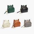 Faux Leather Wallet with Zip Coin Pocket and Card Slots