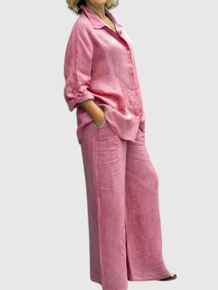 Relaxed Two Piece Set with Versatile Styling