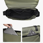 Bolso de hombro ligero y repelente al agua para hombre