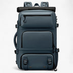 Water-Resistant travel backpack with a shoe compartment