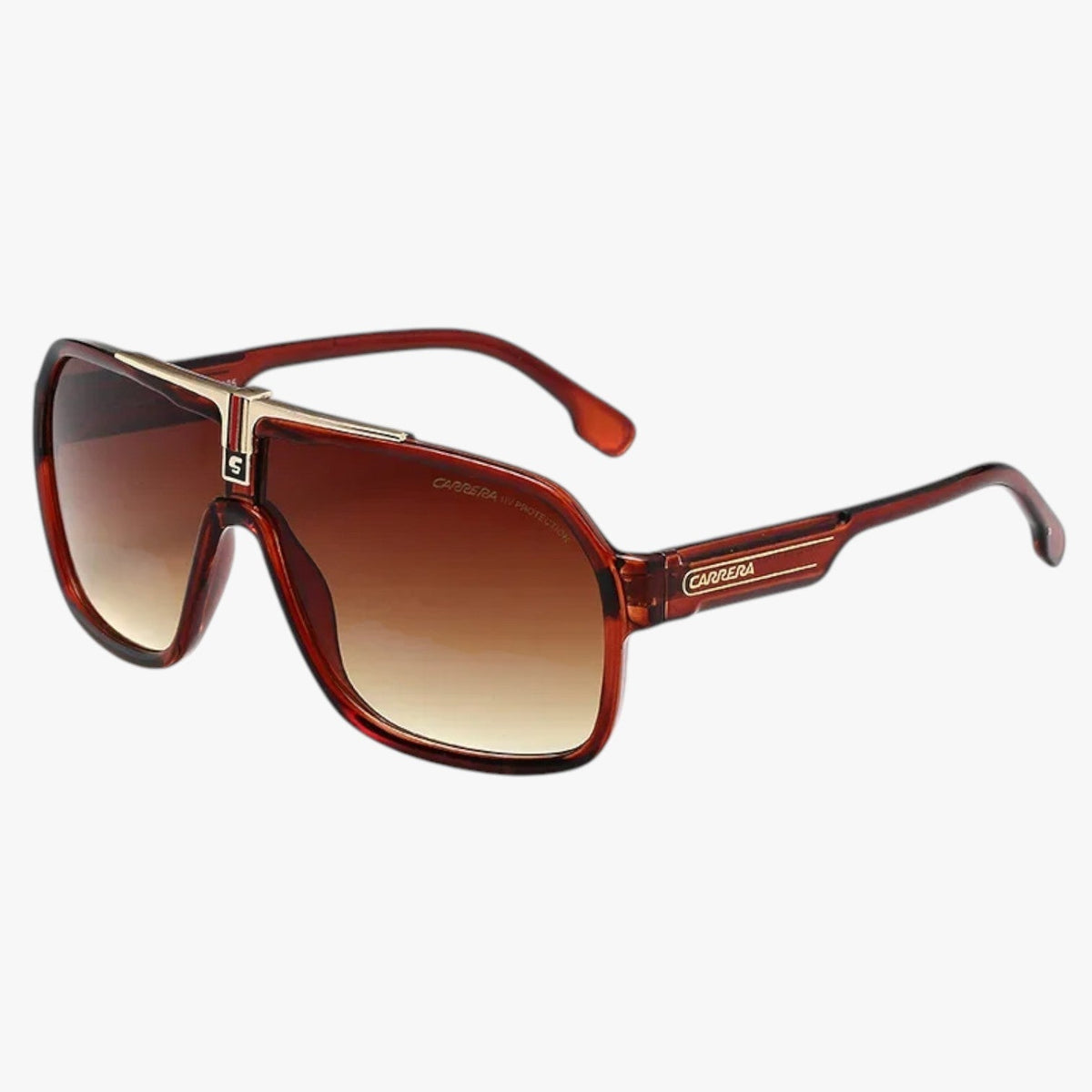 Unisex Navigator Sunglasses with Polarised Ultra-Light Lenses