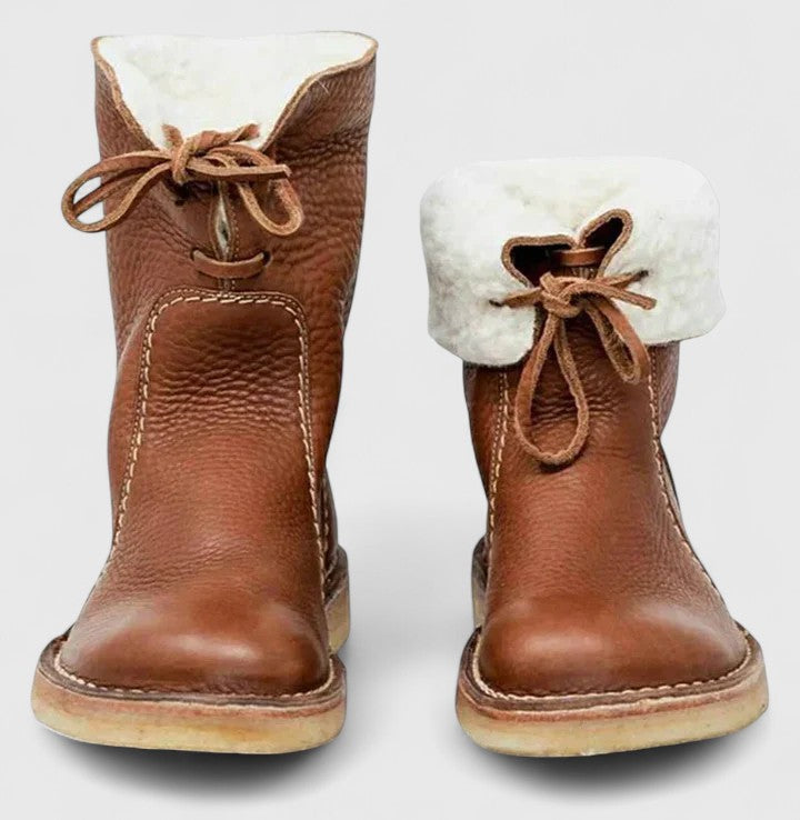 Cushioned Ankle Boots with Supportive Fit