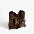 Bolso de hombro y bandolera con efecto ante