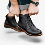 Botas altas robustas de hombre con plantilla acolchada y suela antideslizante