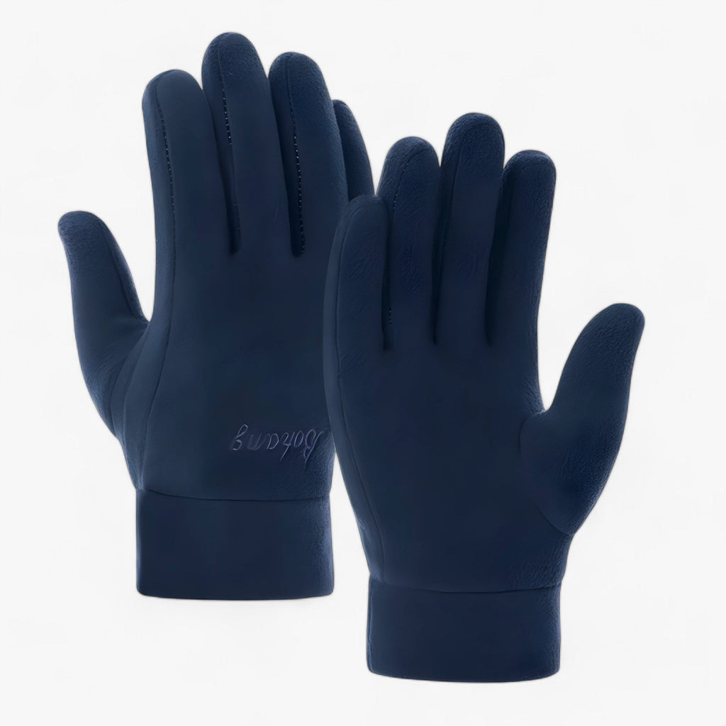 Unisex termohandskar med touchscreenfingertoppar