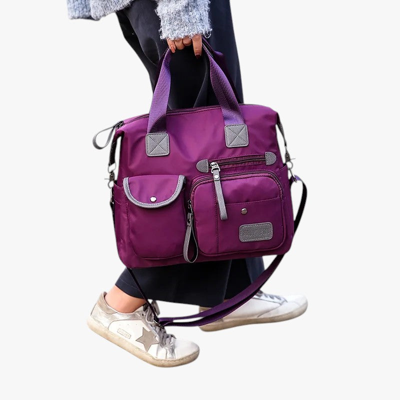 Bolso de hombro de nailon resistente al agua y de gran capacidad