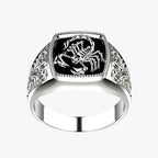 Scorpion Statement Ring with Bold Punk-Inspired Design