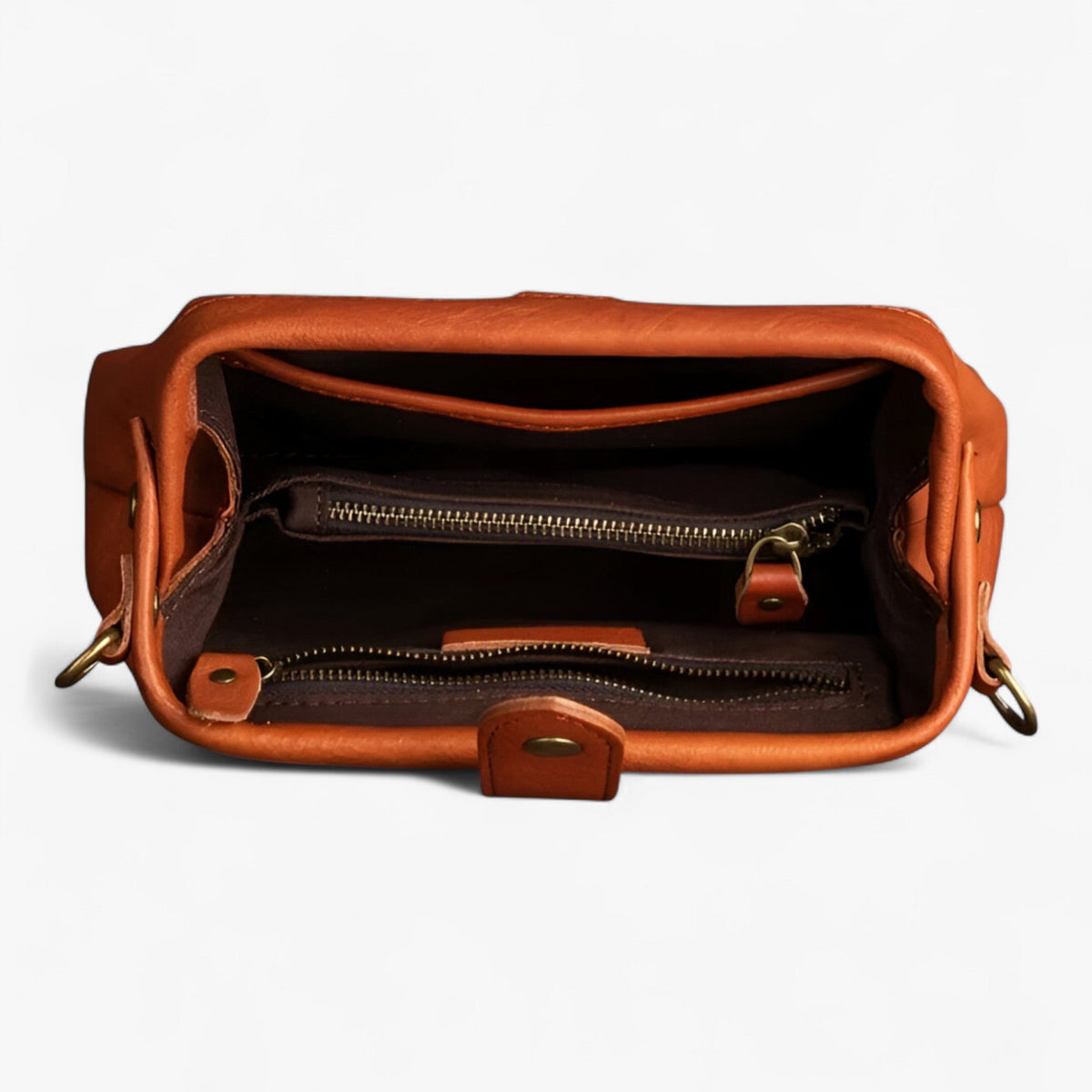 Lightweight Compact Bag with Crossbody Styling