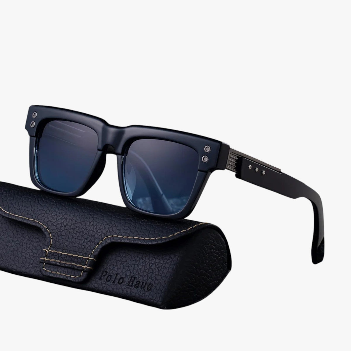 Retro sunglasses with a distinctive '70s silhouette