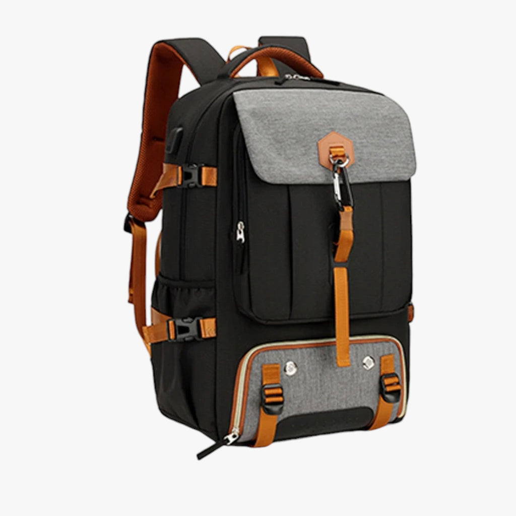 Large-Capacity Backpack with Anti-Theft Pockets for Travel