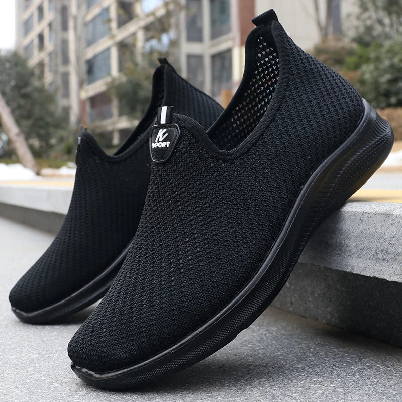 Seamless Breathable Comfort Shoes for Men, Mesh Upper