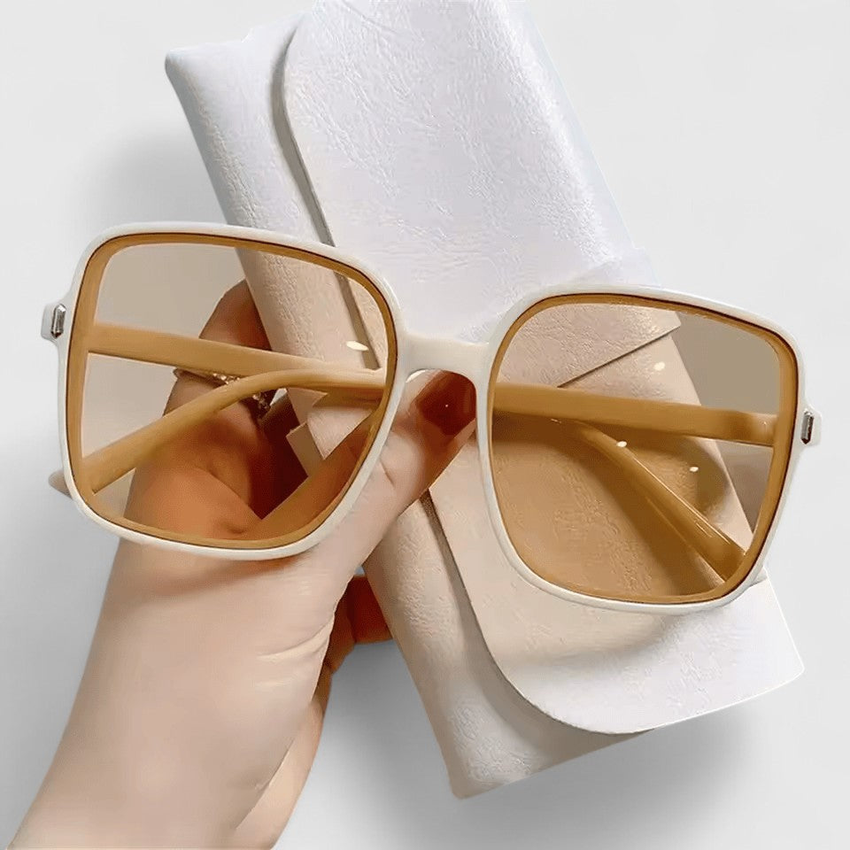Classic Frame Sunglasses with UV400 Lenses