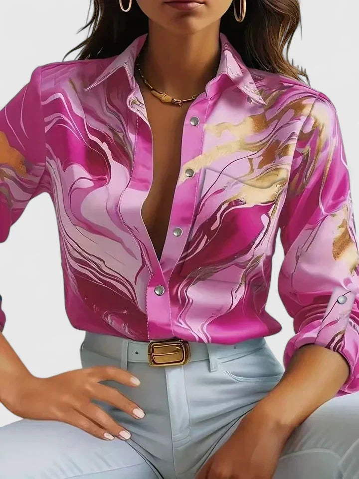 Elegant Blouse with Timeless Clean Design