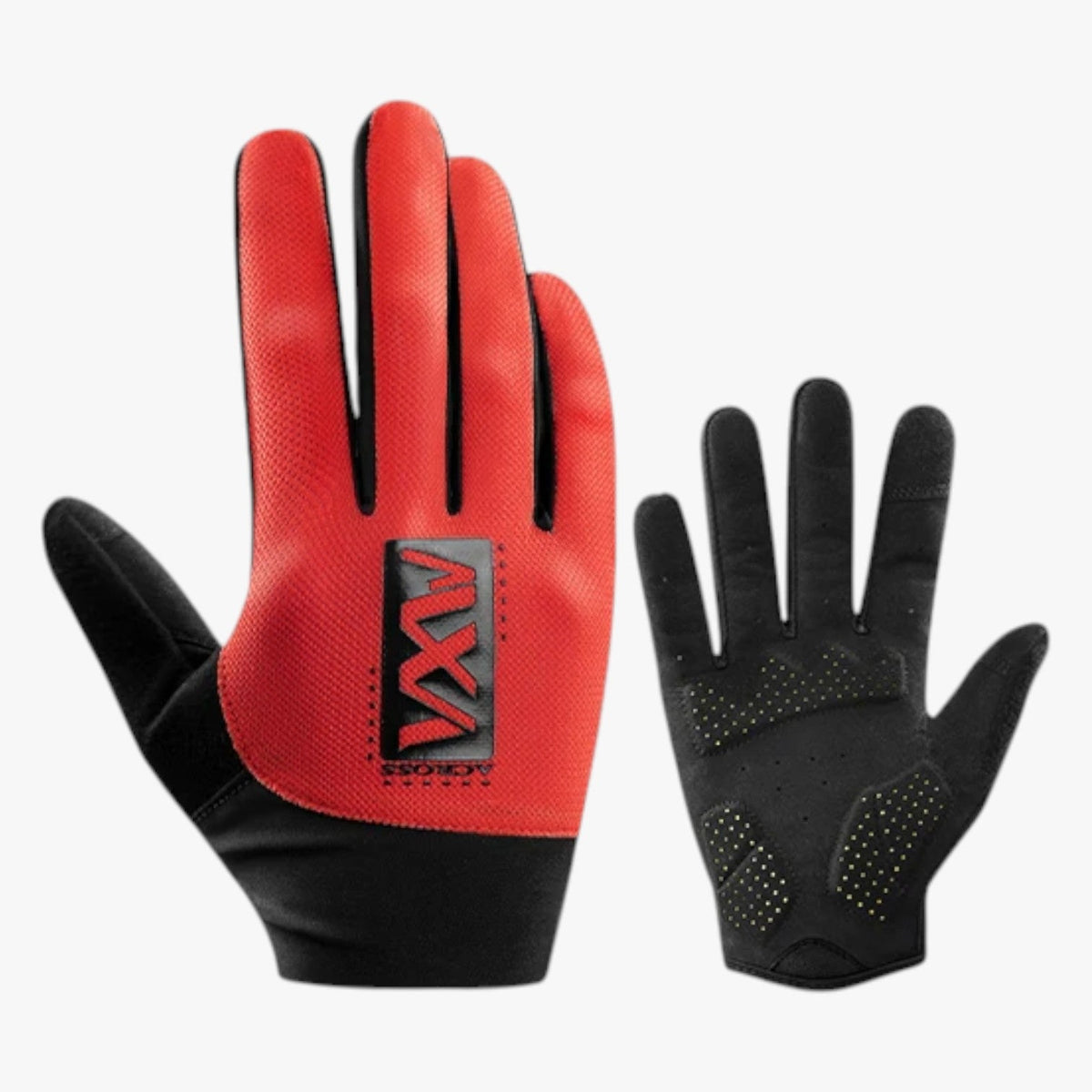 Guantes de ciclismo táctiles con palma antideslizante y acolchado