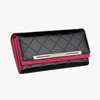 Cartera de piel sintética con protección RFID y bolsillo para el móvil