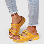 Sandalias ortopédicas con hebillas para la comodidad del verano