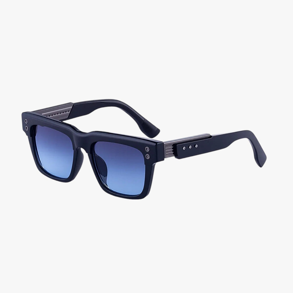 Retro sunglasses with a distinctive '70s silhouette