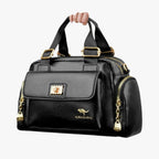 Multifunctional PU Leather Bag with Adjustable Strap