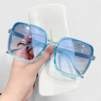 Classic Frame Sunglasses with UV400 Lenses