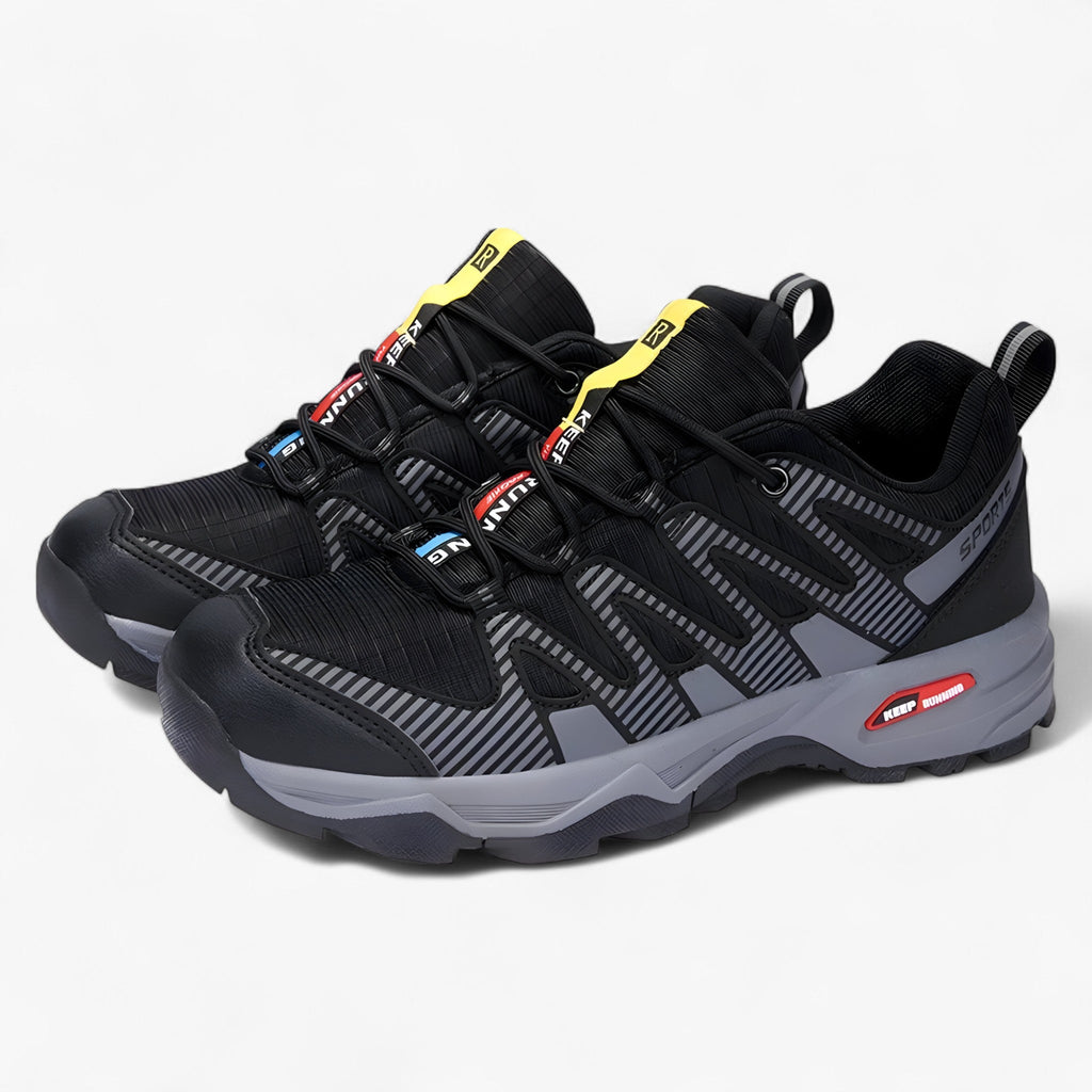 Water-Resistant Walking Shoes with Slip-Resistant Sole