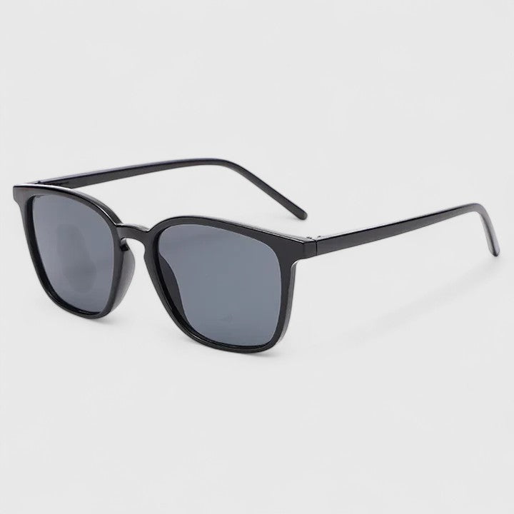 Retro Rectangle Sunglasses with Vintage Frame