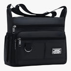 Structured Shoulder Work Bag with Laptop Compartment for Men