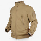 Softshell Jacket with Fleece Lining and Adjustable Hood