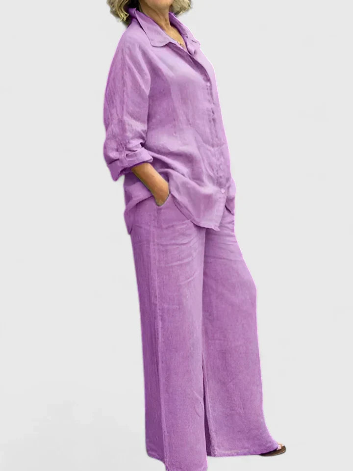 Relaxed Two Piece Set with Versatile Styling
