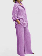 Relaxed Two Piece Set with Versatile Styling