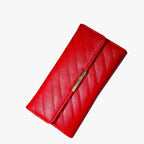 PU Leather Wallet with Multiple Card Compartments