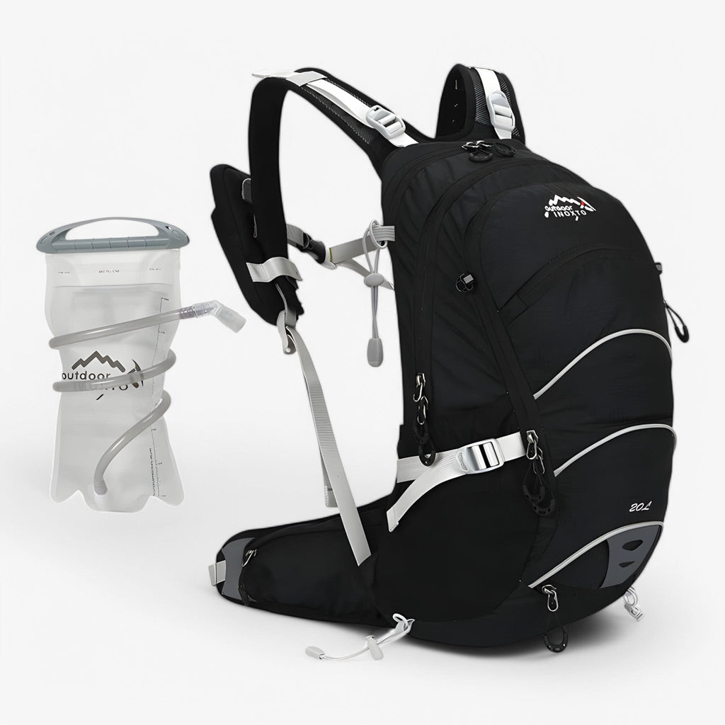 20L Water-Resistant Trekking Backpack with Reflective Details