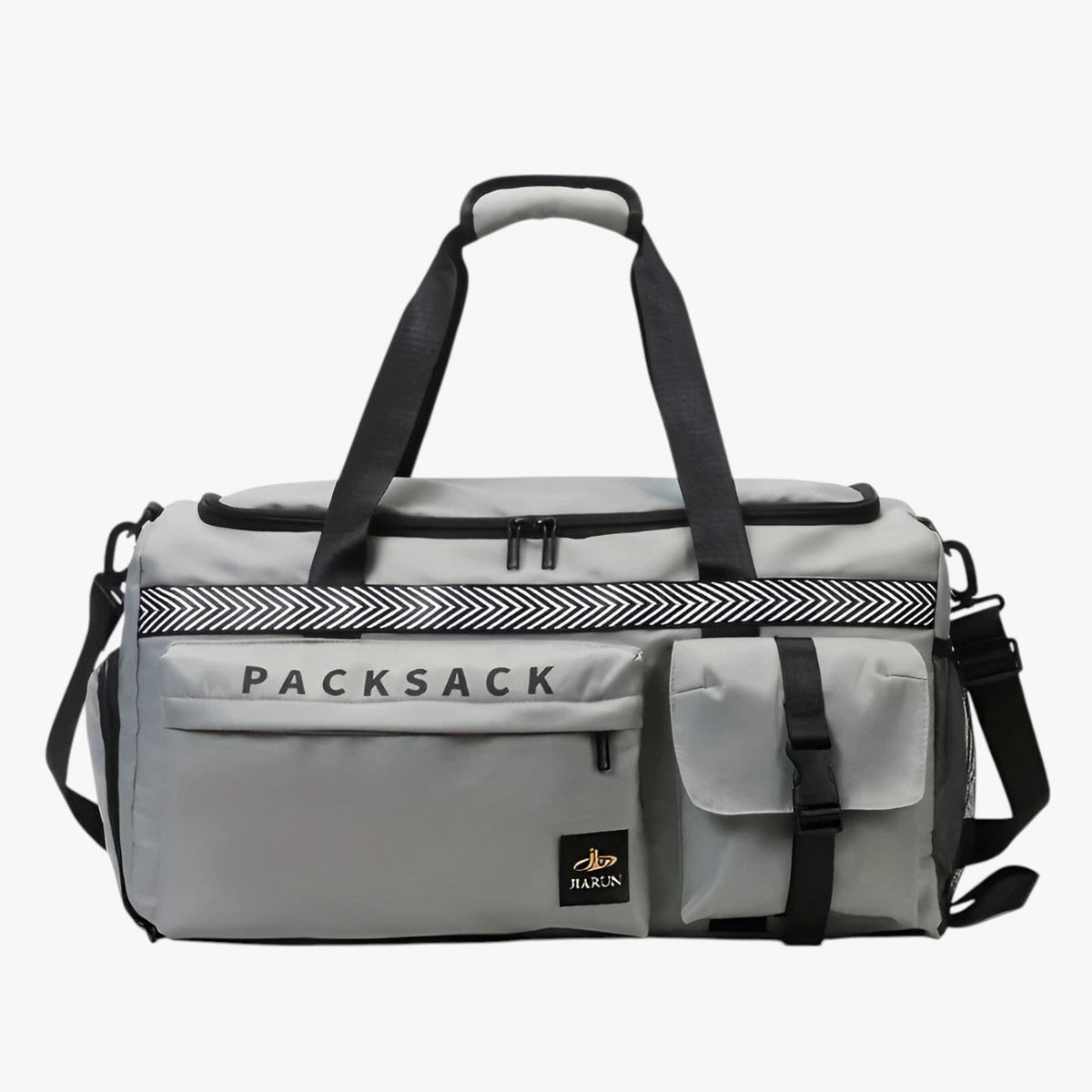 Lightweight Water-Repellent Travel Bag with Compartments